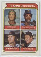 Rookie Outfielders - Jim Fuller, Wilbur Howard, Tommy Smith, Otto Velez