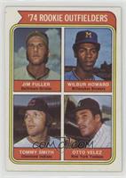 Rookie Outfielders - Jim Fuller, Wilbur Howard, Tommy Smith, Otto Velez [Good&n…