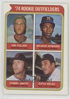 Rookie Outfielders - Jim Fuller, Wilbur Howard, Tommy Smith, Otto Velez