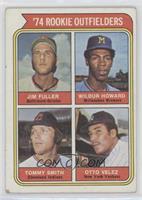 Rookie Outfielders - Jim Fuller, Wilbur Howard, Tommy Smith, Otto Velez