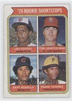 Rookie Shortstops - Leo Foster, Tom Heintzelman, Dave Rosello, Frank Taveras [P…