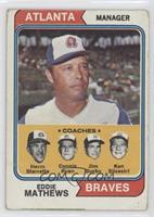 Eddie Mathews, Herm Starrette, Connie Ryan, Jim Busby, Ken Silvestri) [Poor&nbs…