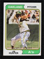 Jim 'Catfish' Hunter [JSA Certified COA Sticker]