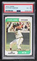 Jim 'Catfish' Hunter [PSA 4 VG‑EX]