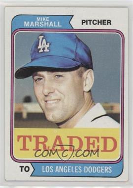 1974 Topps - [Base] #73T - Traded - Mike Marshall