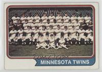 Minnesota Twins Team [Good to VG‑EX]