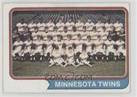 Minnesota Twins Team [Good to VG‑EX]