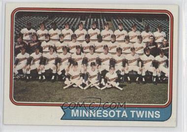 1974 Topps - [Base] #74 - Minnesota Twins Team