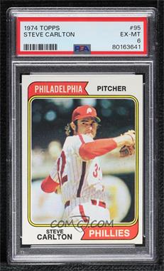 1974 Topps - [Base] #95 - Steve Carlton [PSA 6 EX‑MT]