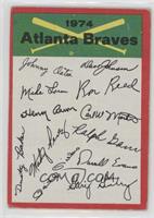 Atlanta Braves (One Star on Back) [Good to VG‑EX]