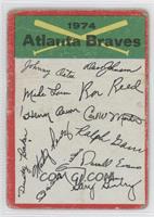Atlanta Braves (Two Stars on Back) [COMC RCR Poor]