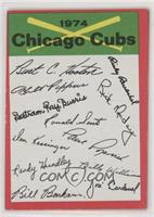 Chicago Cubs (One Star on Back)