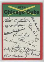 Chicago Cubs (One Star on Back) [Good to VG‑EX]