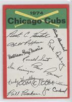 Chicago Cubs (Two Stars on Back) [Good to VG‑EX]