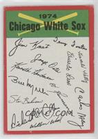 Chicago White Sox Team (Two Stars on Back) [Poor to Fair]