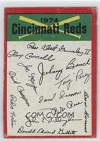 Cincinnati Reds Team (Two Stars on Back) [Poor to Fair]
