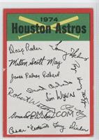 Houston Astros (One Star on Back Bottom) [Good to VG‑EX]