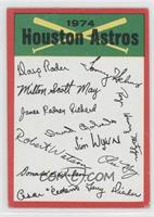 Houston Astros (One Star on Back Bottom) [Good to VG‑EX]