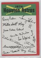 Houston Astros (One Star on Back Bottom)