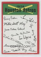 Houston Astros (Two Stars on Back Bottom)