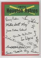 Houston Astros (Two Stars on Back Bottom)