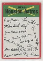 Houston Astros (Two Stars on Back Bottom) [Poor to Fair]