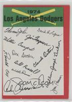 Los Angeles Dodgers Team (Two Stars on Back)