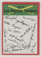 Los Angeles Dodgers Team (Two Stars on Back)