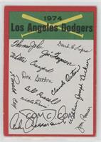 Los Angeles Dodgers Team (Two Stars on Back)