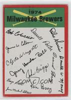 Milwaukee Brewers (One Star on Back) [Good to VG‑EX]