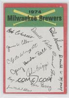 Milwaukee Brewers (Two Stars on Back)