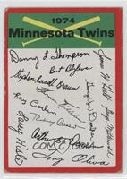 Minnesota Twins (One Star on Back) [Poor to Fair]