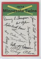 Minnesota Twins (One Star on Back) [Poor to Fair]