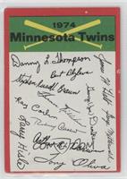 Minnesota Twins (Two Stars on Back)