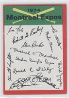 Montreal Expos (One Star on Back) [Good to VG‑EX]