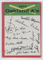 Oakland A's (One Star on Back) [Good to VG‑EX]