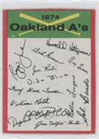 Oakland A's (One Star on Back)