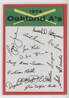 Oakland A's (Two Stars on Back) [Noted]