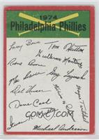 Philadelphia Phillies (One Star on Back) [Poor to Fair]