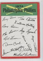 Philadelphia Phillies (One Star on Back) [Good to VG‑EX]