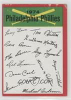 Philadelphia Phillies Team (Two Stars on Back) [Good to VG‑EX]