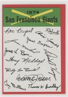 San Francisco Giants (One Star on Back)