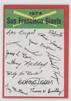 San Francisco Giants (Two Stars on Back)