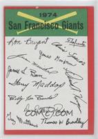 San Francisco Giants (Two Stars on Back)