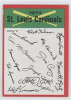 St Louis Cardinals (Two Stars on Back) [Good to VG‑EX]