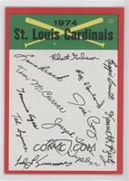 St Louis Cardinals (Two Stars on Back) [Noted]