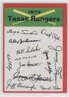 Texas Rangers (One Star on Back)