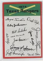 Texas Rangers (One Star on Back) [Poor to Fair]