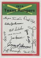 Texas Rangers (One Star on Back)