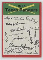 Texas Rangers (One Star on Back) [Good to VG‑EX]
